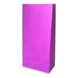 Bolsita De Papel De Regalo Cotillon Fucsia X10