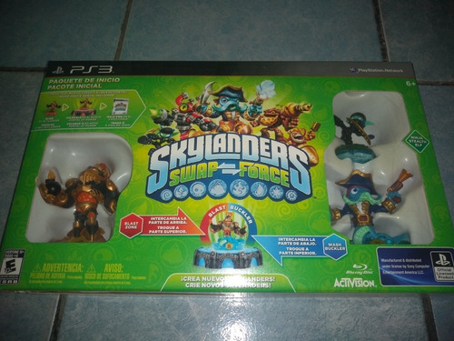 Playstation 3 Ps3 Skylanders Swap Force Starter Pack En Caja