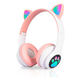 Auriculares Inalambricos Bluetooth Recargable Orejitas Luces