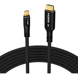 Cable Usb C A Hdmi 8k 60hz 4k 120hz 6mts Thunderbolt 3/4