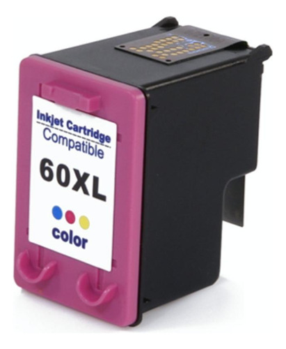 Cartucho De Tinta Compativel Hp 60xl Color