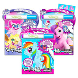 My Little Pony Imagine Ink Coloring Super Set  Paquete Con 3