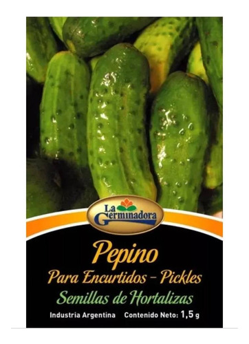 Semillas De Pepino Para Encurtidos - Pickles La Germinadora