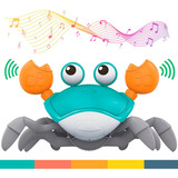 Caranguejo Brinquedo Fujão Sensor Dança E Som Eletrônico Top