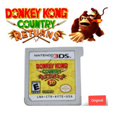 Jogo Donkey Kong Country Returns 3d -  Nintendo 3ds  Loose 