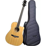 Violão Tagima Sunset Sapele Aço + Bag + Frete Grátis S/j