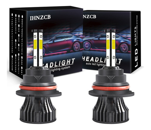 Kit De Faros Led H11, H1, H7 Y Bombillas De Haz Alto Y Bajo