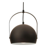 Lampara Colgante Leuk Minta Negro 1 Luz E27 Industrial Deco