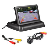 Pantalla Monitor Rebatible Lcd 4.3  + Camara Estacionamiento