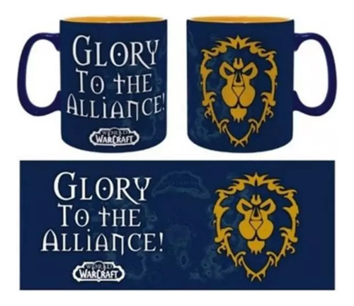 Taza World Of Warcraft Alliance 16 Oz Mug 