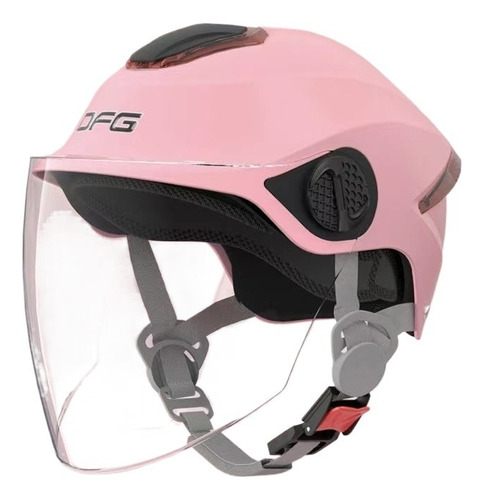 Casco De Moto De Doble Lente A Prueba De Sol General Mujer