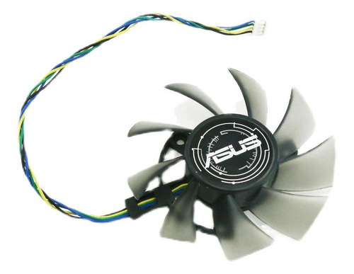 Ventoinha Cooler Fan Da Asus Rx 550 / Gtx 1050 Ti Phoenix