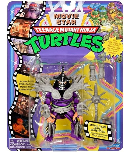 Tmnt Super Shredder Playmates Movie Star