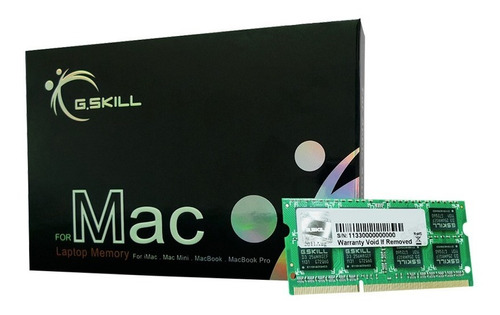Memória Ram G.skill Note Macbook Ddr3 8gb 2x4gb 1066 Mhz