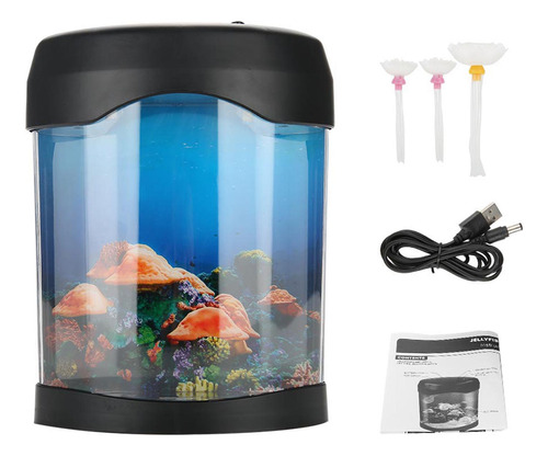 Lámpara De Escritorio Usb Para Acuario, Mini Fish Mood Led