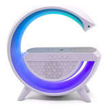 Lámpara De Reloj Inteligente Multifuncional G-speaker, Caja De Sonido, Color Blanco, 110 V/220 V