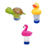 Dispensador Flotante De Cloro Para Piscina 3pcs Flotador De