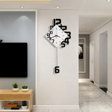 Reloj De Pared Decorativo Shunzy Para Sala De Estar, Moderno