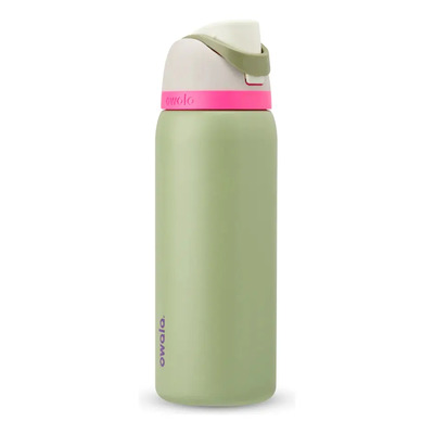 Owala Freesip 32oz 946ml Termo Acero Inoxidable Vaso Termico Color Neo Sage | Meses sin interés