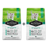 Nutrique Baby Cat & Kitten Gatitos Cachorro X 2kg X Unidades