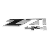 Emblema Lateral Chevrolet Z71 4x4 Negro