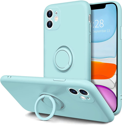 Funda Protectora Hython Para iPhone 11 (verde Menta)