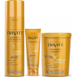 Trivitt Shampo 1l + Condiconador 250ml + Mascara 1kilo