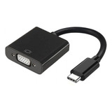 Adaptador Convertidor Pc Lap Usb-c Tipo C A Vga Pantalla