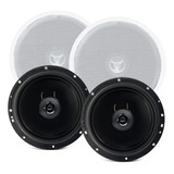 Kit 2 Caixas Coaxial Com Tweeter Orion Suportes Gesso