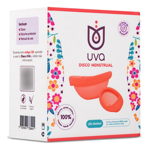 Disco Menstrual Uva Si Original - Unidad a $97990