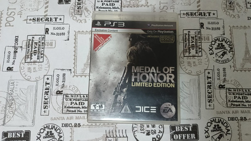 Medal Of Honor Limited Edition 2010 Ps3 Físico