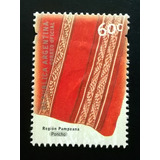 Argentina, Sello Gj 3092 Poncho 60c Grueso Brill Mint L11403