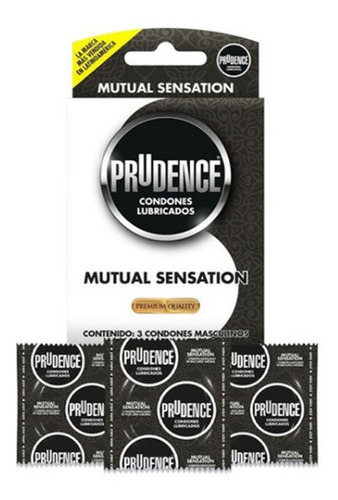 30 Condones Prudence Mutual Sensation Premium 