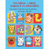 Libro: Colorful Large Animals Flashcards For Babies Toddlers