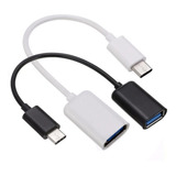 Adaptador Tipo C A Usb Convertidor Cables De Datos Celular