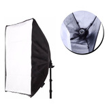 Softbox 50x70 Com Soquete Unico Tipo Sombrinha