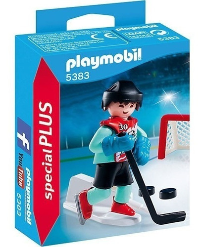 Playmobil 5383 Special Jugador Hockey Hielo Original Bigshop