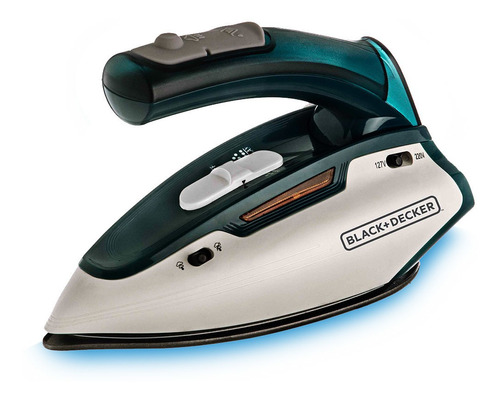 Ferro De Passar 777 Black Decker Para Viagem Verde 110v/220v