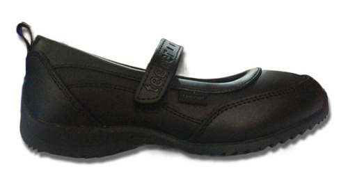 Zapato Escolar Cuero Niña Teener 316-6020 Negro