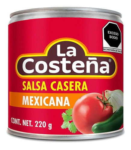 Salsa Casera La Costeña Mexicana 220g