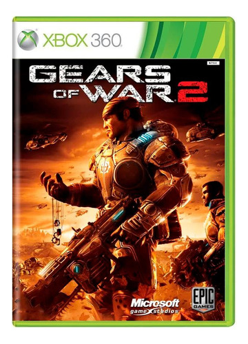 Jogo Seminovo Gears Of War 2 Xbox 360