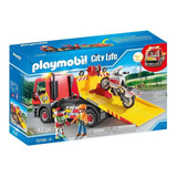 Playmobil City Life 70199 - Grua Remolque Con Moto