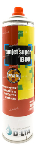 Tunjet Super Bio Limpia Contactos Lubricante 280g Envio