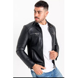 Campera Cuero Importada Hombre Motoquera Calidad