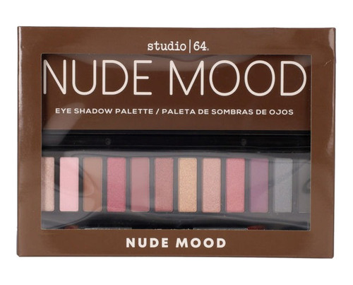 Studio 64 Set De 12 Sombras Nude Mood