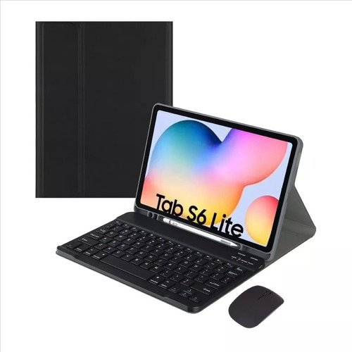 Funda, Teclado Y Ratón Para Samsung Tab S6 Lite 10.4 Sm-p615