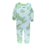 Pijama Mameluco Para Bebé Diseño De Cactus Verde Carter´s 