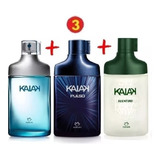 Kit Perfume Masculino Kaiak Tradicional + Pulso + Aventura