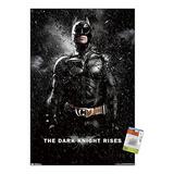 Dc Comics Movie The Dark Knight Rises Póster De Pared De