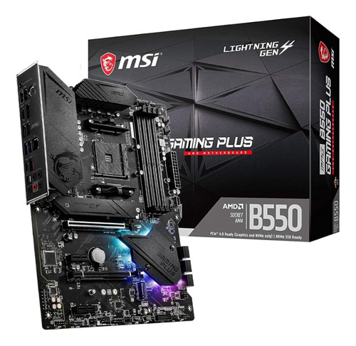 Board Gaming B550 Msi Mpg Plus Am4 Ryzen Tarjeta Madre Gamer